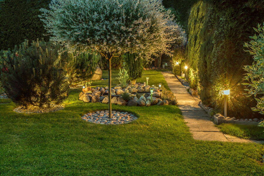 Beautifully Landscaped Yard by 941 Tree Services LLC